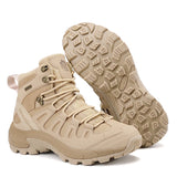 Fashion Men's Boots Tactical Combat Boots Outdoor Non-slip Hiking Boots Lightweight Men Desert Boots Motorcycle Boots
