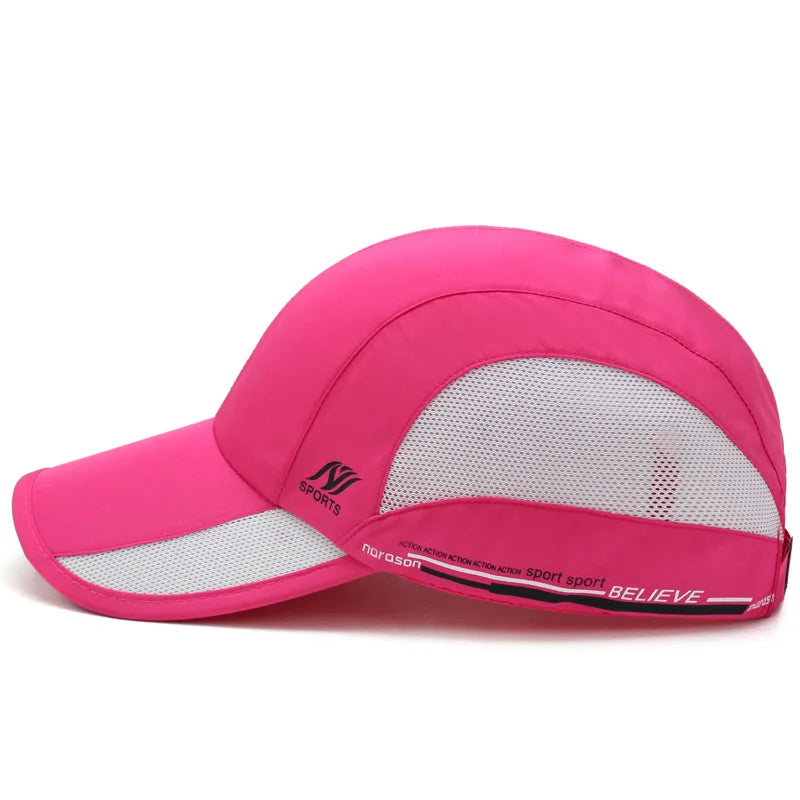 Quick Dry Mesh Baseball Cap for Men - Waterproof and Breathable - Perfect for Outdoor Sports and Gifts