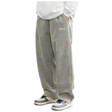 Corduroy Pants Men Clothing Sweatpants Loose-Fit Casual Pants Man Baggy Hosen Regular Length Trousers Men Cargo Pants Women