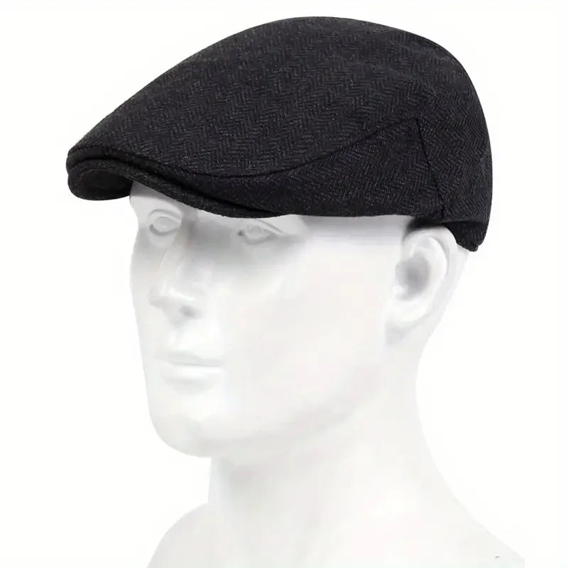 Men Berets Cap British Style 2025 New Autumn Summer Linen Hats Fashion Flat Caps Classic Vintage Gatsby Cabbie Cap Chapeau Homme