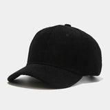 Autumn Corduroy Plain Baseball Cap for Men Women Daily Casual Outdoor Cricket Cap  Unisex Snapback   Casquette