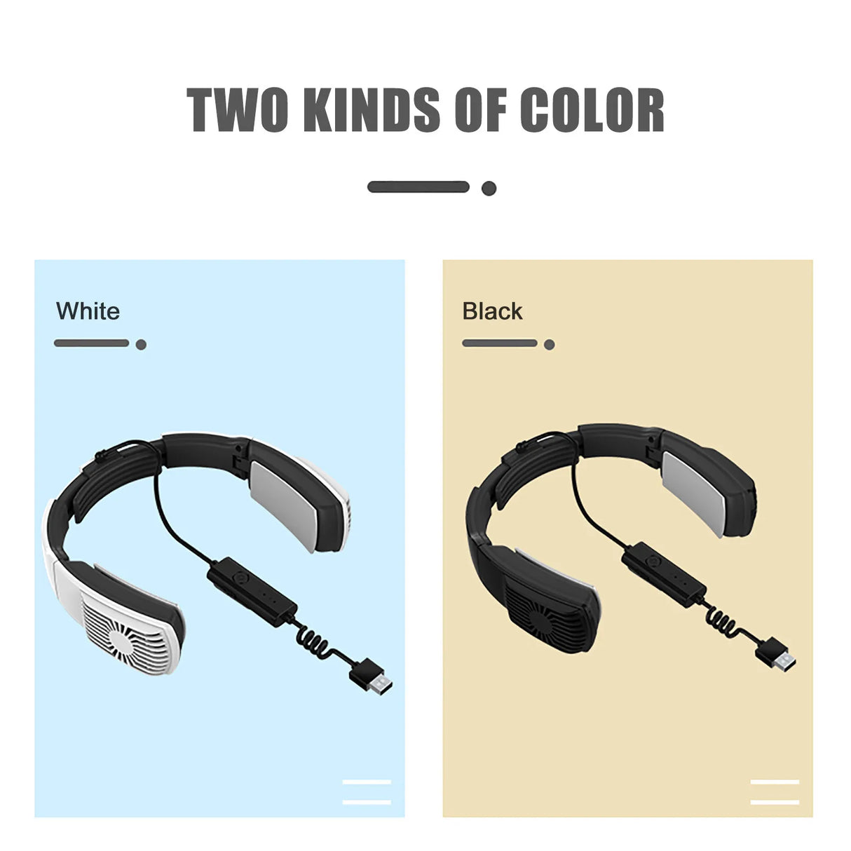 Neck Hanging Type Cooling And Heating Deviceportable Neck Heating Neck Warmer Ice Flakes Cooling And Heating Dual-purpose Device