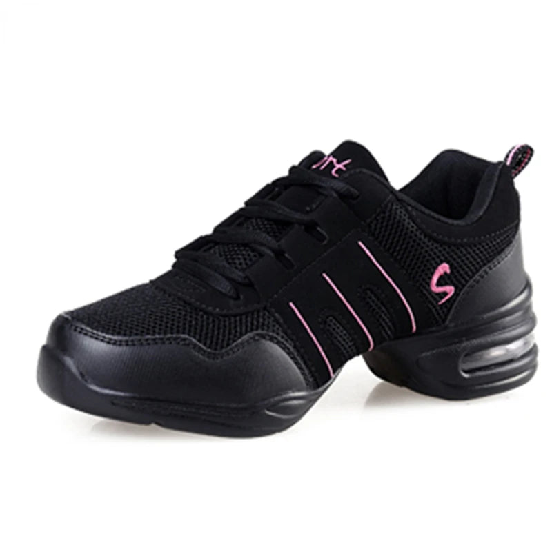 Sneaker Sports Feature Soft Outsole Breath Dance Shoes Sneakers for Woman Practice  Modern  Jazz    Women