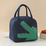 Cute Cartoon Lunch Bag, Perfect for Student or Work, with a Thick Waterproof Foil Lining to Keep Your Food Fresh!