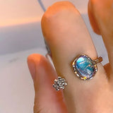 Cute Sweet Fashion Ring for Women Hip Hop Irregular Stone Rings Butterfly Animal Shape Finger Rings Vintage Ring for Women