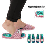Acupoint Magnetic Therapy Massage Slippers Healthy Feet Care Massager Magnet Shoes Acupoint Massage Slippers