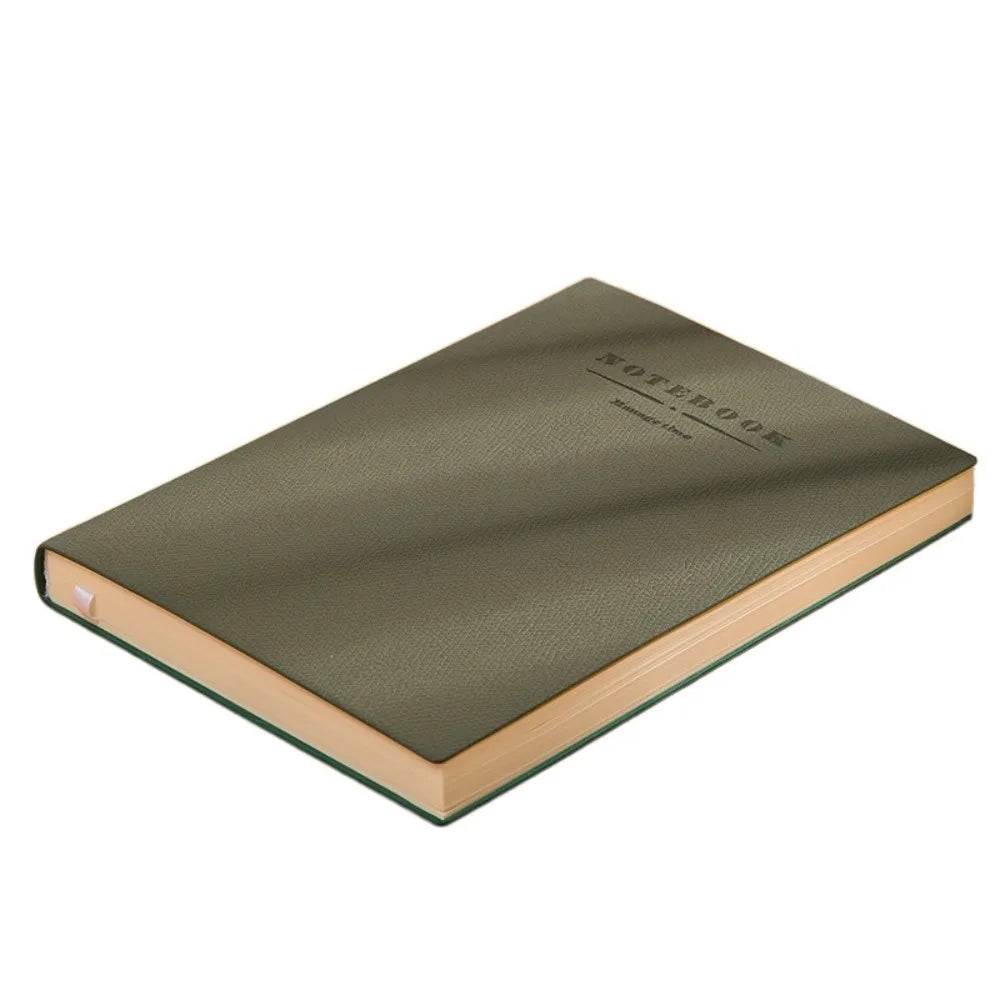 School Supplies PU Cover Soft Leather Notebook Diary Book Writing Pads a4 a5 Office Notebook Journals Stationery Notebook School