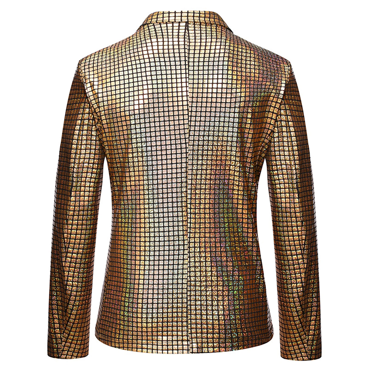 Sequins Blazers Shiny Sequins Suit Jacket Halloween Outfits Two Button Blazer Tuxedo Disco Glitter Party Blazer For Men Dinner