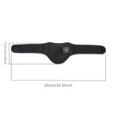 Electric Heated Neck Protection Belt Three Adjustable Temperature Levels for Warmth and Neck Massage Neck Relaxation Black