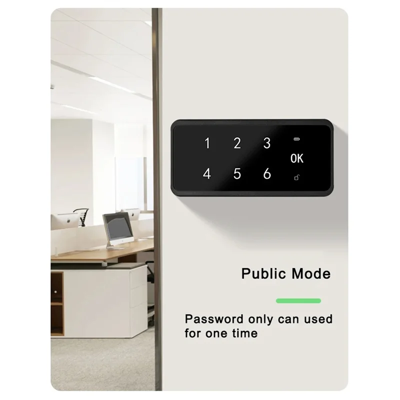 M16K-Smart Fingerprint Lock, Drawer Lock, Password Lock, Cabinet Lock, Cabinet Door Lock, Electronic Induction Lock