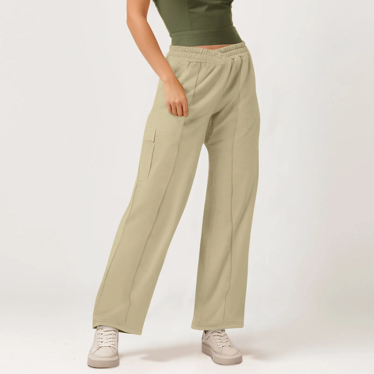 Women's Workwear Sweatpants Casual Loose Fleece High Waist Jogger Pants Ladies Sweatpants Casual Pants Yoga Pants Homewear