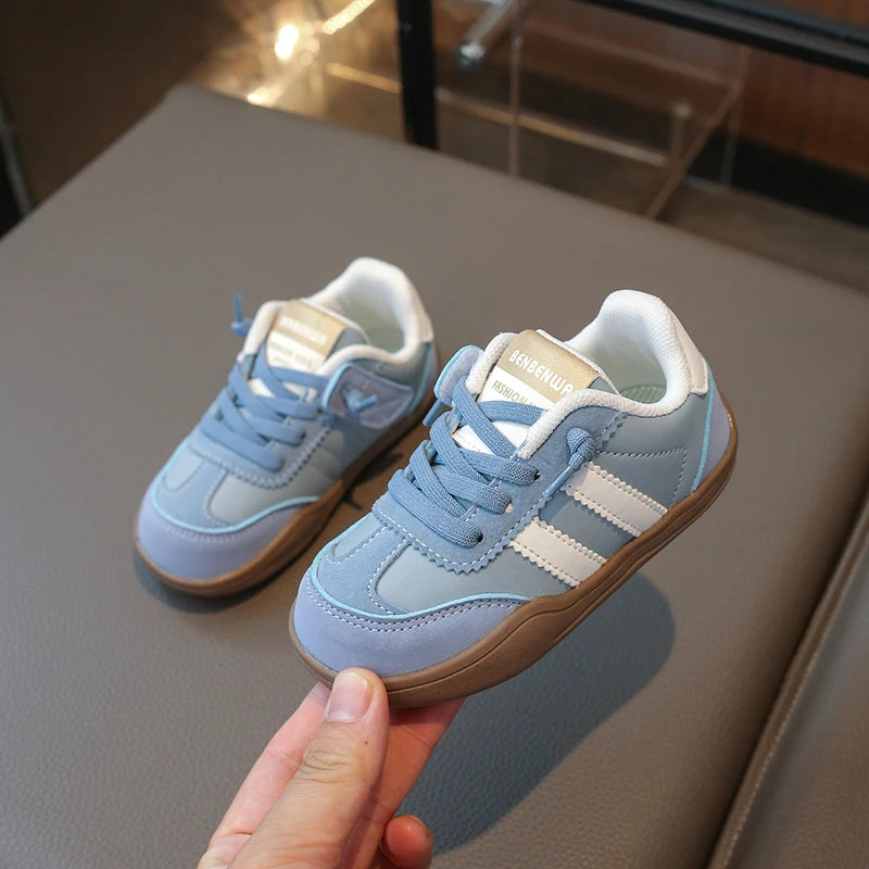 2024 Boys And Girls Canvas Shoes Children's School Performance Shoes Fashion Children Biscuit Bottom Breathable Kids Shoes