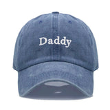 Daddy & Mommy Baseball Cap for Men & Women Unisex Soft Washed Cotton Embroidery Baseball Hats For Father's Mother's Day gifts