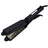 Professional Hair Straightener Four-Gear Temperature Adjustment Ceramic Tourmaline Ionic Steam Hair Straightener For Widen Panel