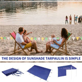 Awning Tent Cloth Shade Sail Foldable Pop Up Canopy Professional Instant Shelter Easy Installment Practical Sunscreen Gazebo Ten