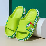 New summer children slippers Kids shoes Cartoon dinosaur slippers Soft soled anti-skid sandals kids shoes zapatos niña chausson