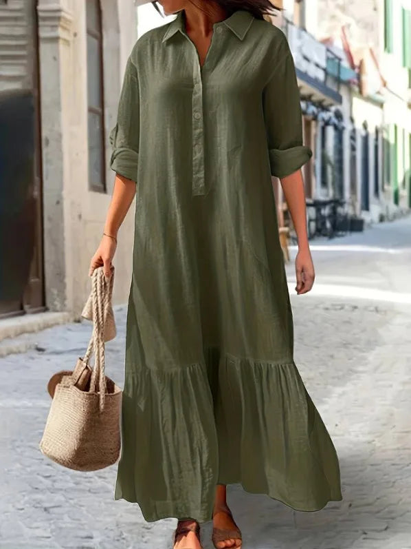 Casual Long Sleeve for Women, Summer Dress