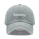 Daddy & Mommy Baseball Cap for Men & Women Unisex Soft Washed Cotton Embroidery Baseball Hats For Father's Mother's Day gifts