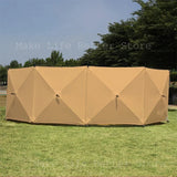 Camping Windscreen 4.8M Folding Windproof Shield Camping Sunshade Folding Wall Large Awning Tent Camping supplies 윈드 스크린 텐