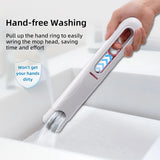 Portable Mini Self Squeeze Cleaning Mop Wet and Dry Use Sponge Mop for Bathroom, Kitchen, Desktop, Glass, Living Room, Car