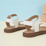 Girls sandals new summer medium and large children princess shoes soft sole shoes