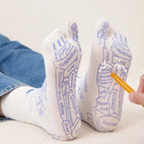Foot Massage Acupressure Socks & Gloves Physiotherapy Massage Relieve Tired Feet Reflexology Socks Foot Point Socks Health Care