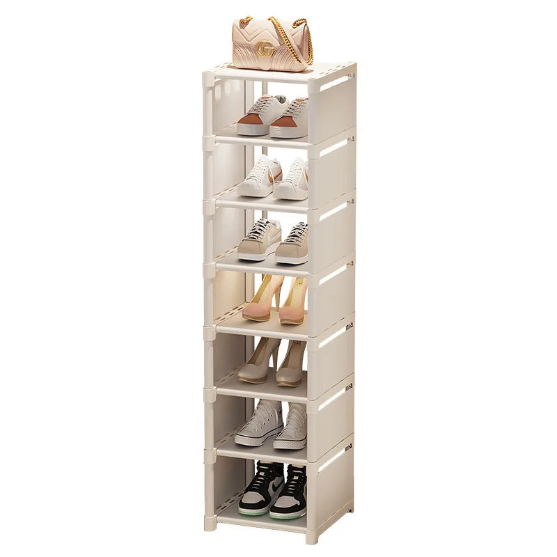 Shoe rack  Household simple door entry Indoor dormitory rental Space-saving small  shoe cabinet