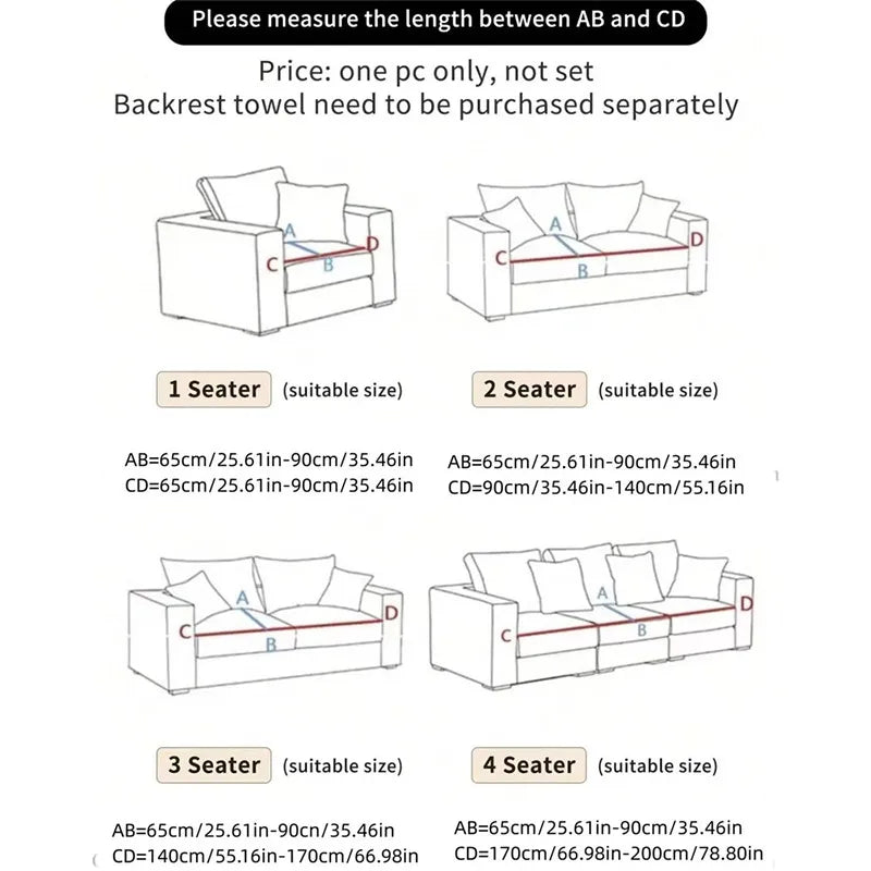 1 pack elastic pleated skirt sofa cover all-inclusive sofa cover universal simple modern sofa protective cover suitable for living room study bedroom hotel hotel sofa cover