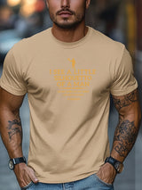Men's t shirts I SEE A LITTLE SILHOUETTO OF A MAN Graphic Summer Soft Comfort Fit Tee Daily Wear Tops