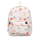 Waterproof Nylon Book Bag Teenage Large Capacity College Backpack Fashion Students School Bag Cute Travel Backbag College Bag