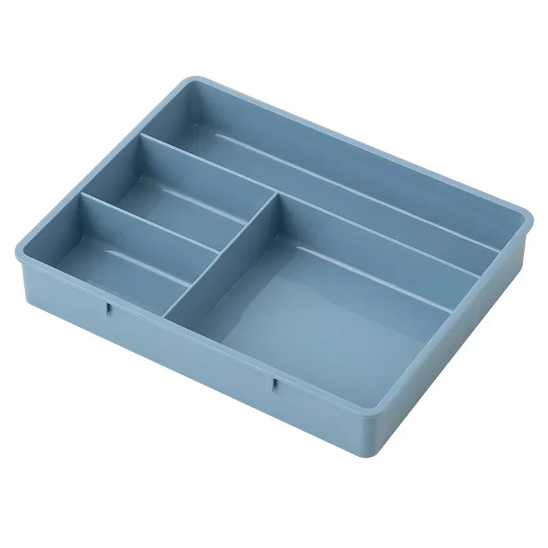 Desk Drawer Organizer Stackable Multi-cell Storage Box Tray Dressing Table Jewelry Organizer Makeup Organizer For Home Office