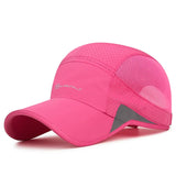 Quick-Dry Breathable Sun Protection Hat - Lightweight Outdoor Fishing & Baseball Cap  for Men & Women