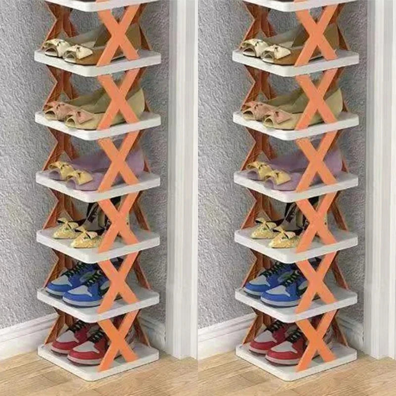 Shoes Racks Storage Organizer  Detachable Shoe Racks Saves Family Household Rack Multi Layer Simple Shoes Shelf Color Cabinet