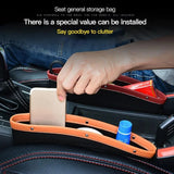 Car Seat Gap Storage Bag Car Space Pocket Storage Pouch Phone Purse Coins Key Car Organizer Car Accessories  automóvil