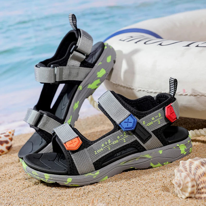Children Girls Boys Sandals Child Beach Sandals New Non-slip Soft Bottom Breathable Boys Shoes Lightweight Kids Shoes
