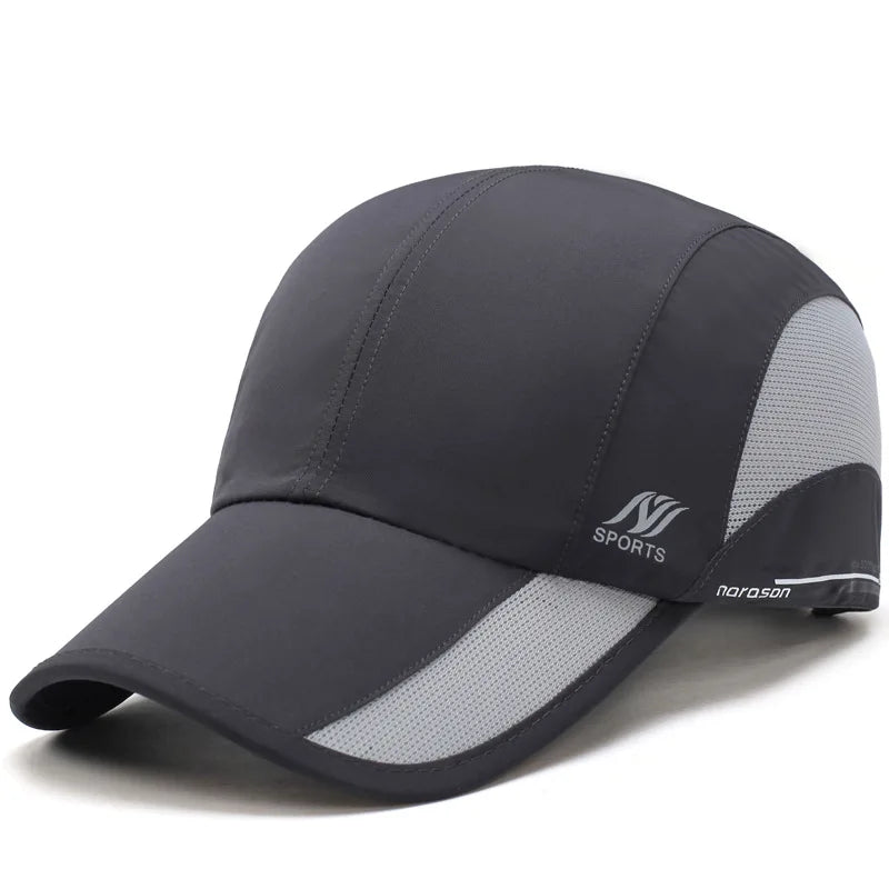 Quick Dry Mesh Baseball Cap for Men - Waterproof and Breathable - Perfect for Outdoor Sports and Gifts