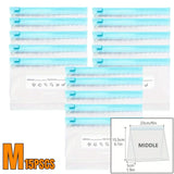 Zipper seal bag; Reusable fridge bag with zipper lock; Food storage bag for preservation and sealing; Kitchen storage bag