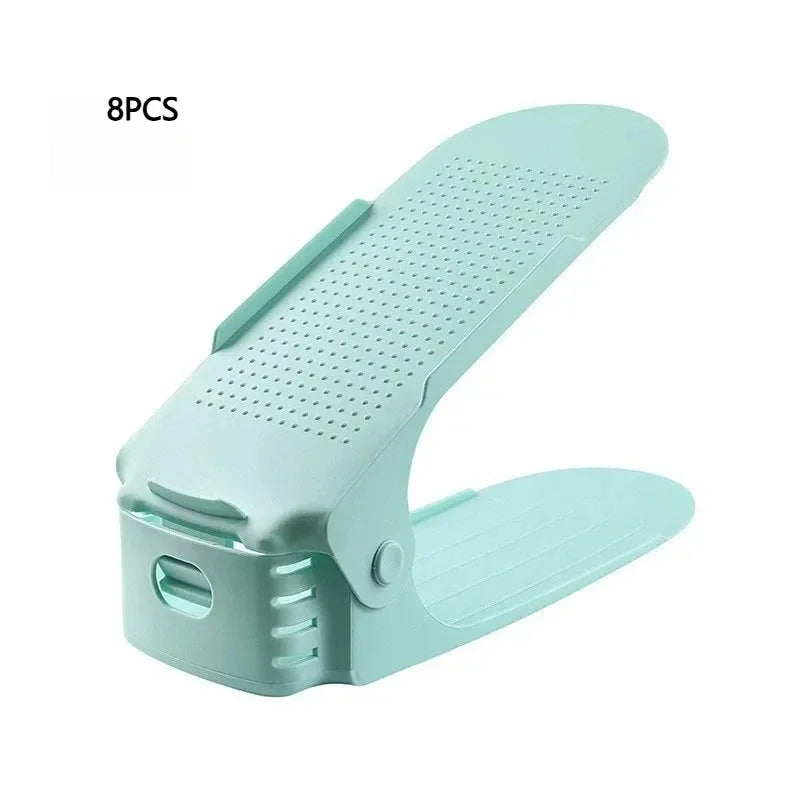 Shoe Rack Durable Thicken Adjustable That Saves Space with Support Slots Cabinet Brackets and Storage Racks for Storage Tools