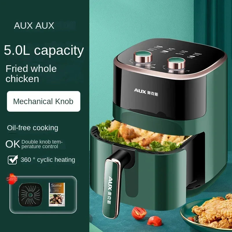 220V AXA Air Fryer Model - All-in-One Air Fryer Oven with Smart Auto-Fry, Multi-Functionality and No Oil Cooking C