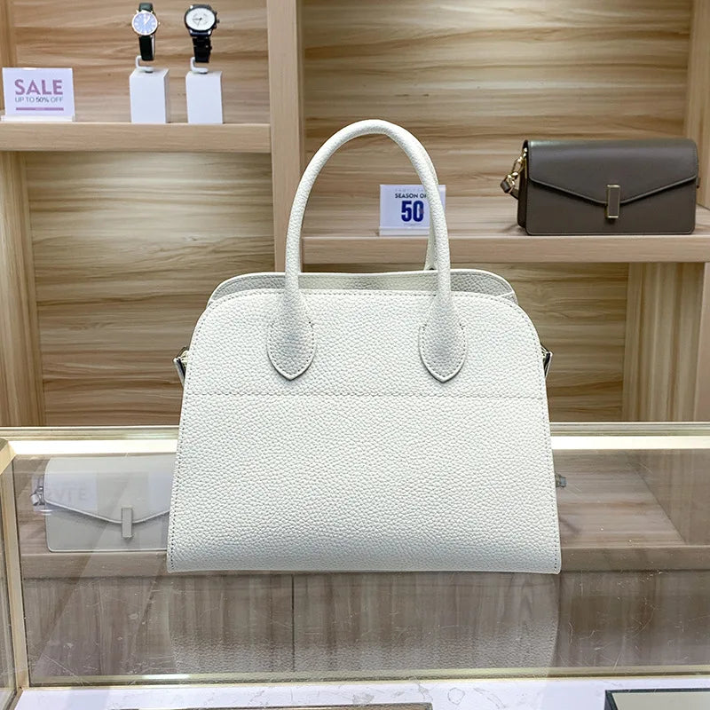 Classic Tote Bags for Women, Leather Handbag By Famous Designer, Spacious Crossbody-Bag for Elegant Ladies