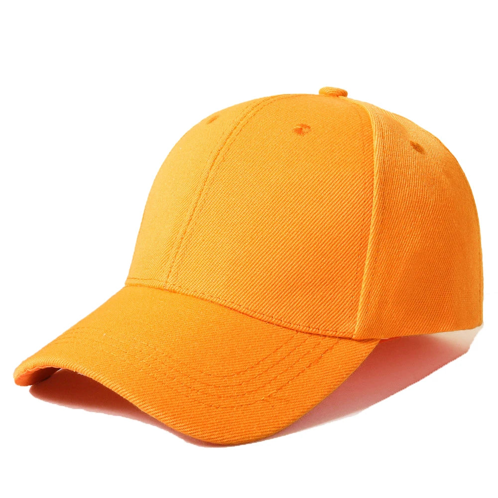 Classic Plain Baseball Cap for Men and Women, multi colors available