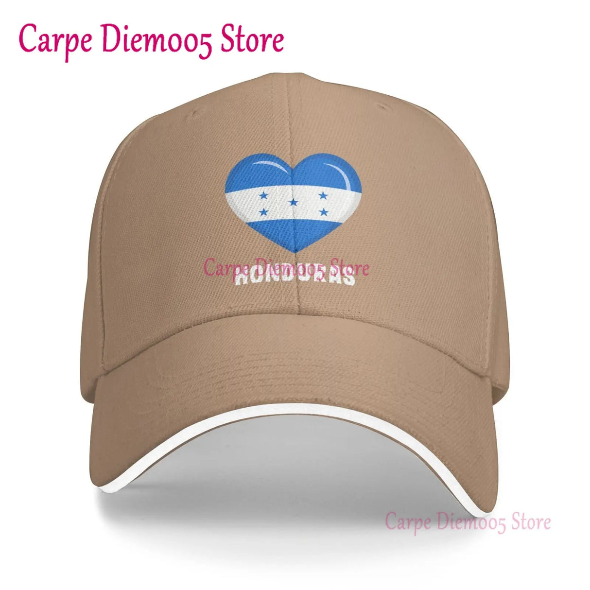 Honduras Flag Unisex Hats Fashion Adjustable Baseball Cap for Men Women