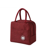 Thermal Lunch Bags Portable Thermal Bag For Hot Food Thermos Bento Handbag Dinner Container School Food lunch bags for girls