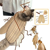 Creative Cute Pet Clothes Cockroach Costume Cosplay Cats Dogs Party for Halloween Pet Supplies Cosplay