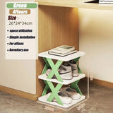 Shoes Racks Storage Organizer Detachable Shoe Racks Saves Family Household Rack Multi Layer Simple Shoes Shelf Color Cabinet