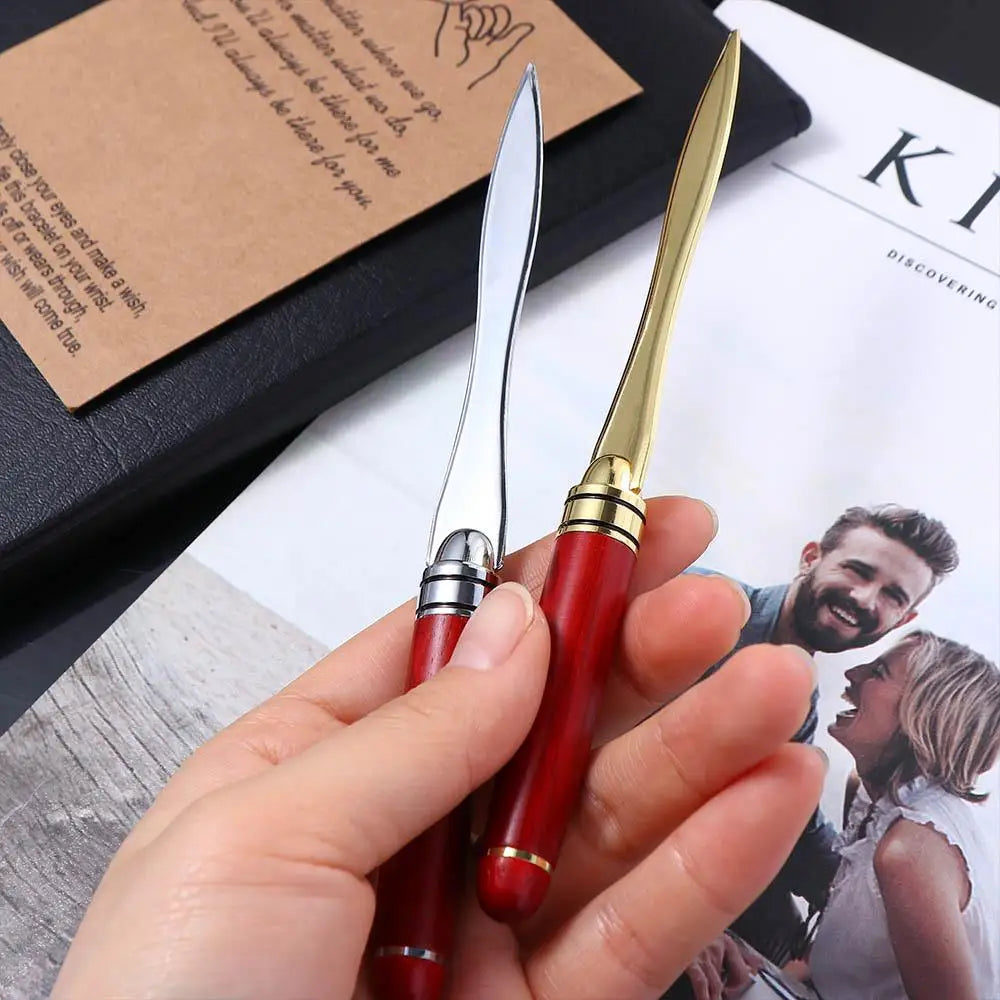 School Supplies Wooden Handle Letter Supplies Student Stationery Cut Paper Tool Express Opener Envelopes Opener Letter Opener