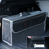 Universal Car Truck storage Bag Back Seat Backseat Organizer Felt W/ Extra Mesh Net Pockets Hanging Organiser Car Accessories