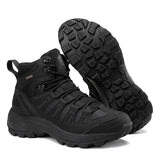 Fashion Men's Boots Tactical Combat Boots Outdoor Non-slip Hiking Boots Lightweight Men Desert Boots Motorcycle Boots