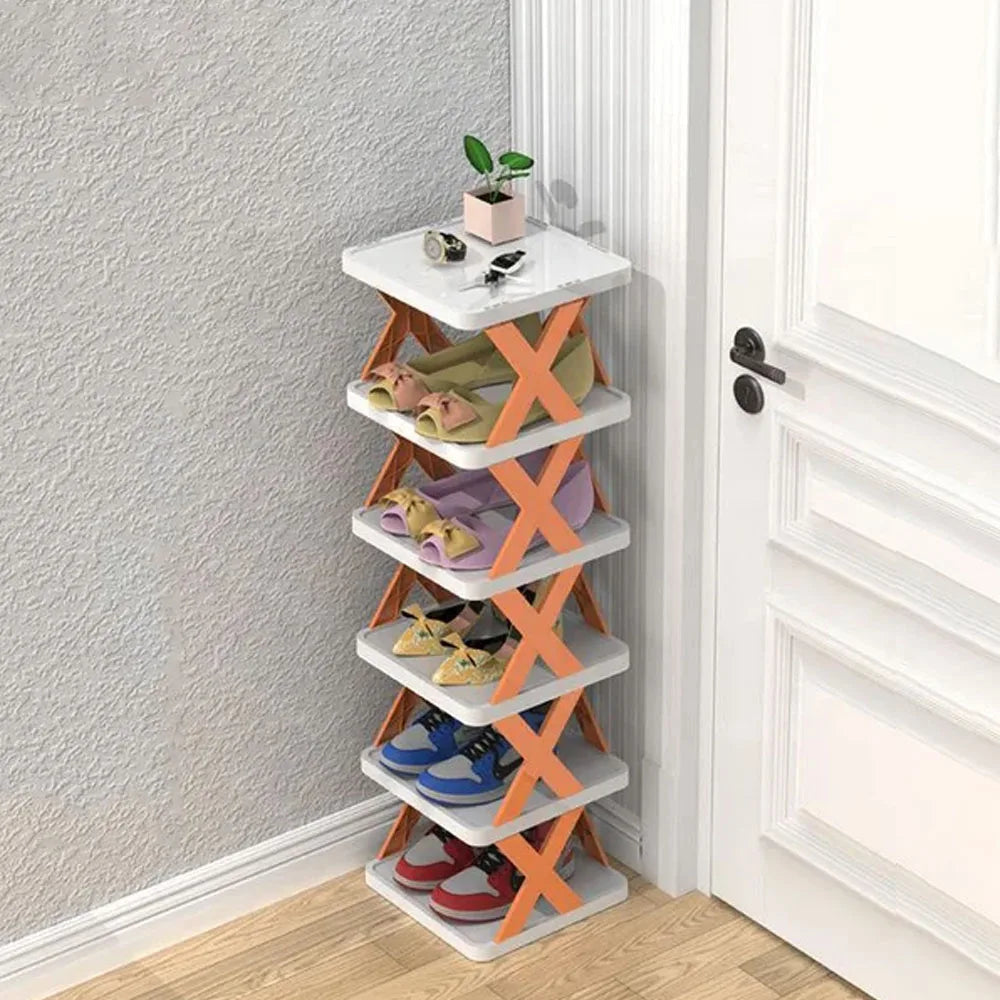 Shoes Racks Storage Organizer Detachable Shoe Racks Saves Family Household Rack Multi Layer Simple Shoes Shelf Color Cabinet