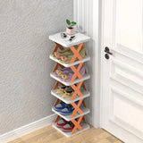 Shoes Racks Storage Organizer Detachable Shoe Racks Saves Family Household Rack Multi Layer Simple Shoes Shelf Color Cabinet